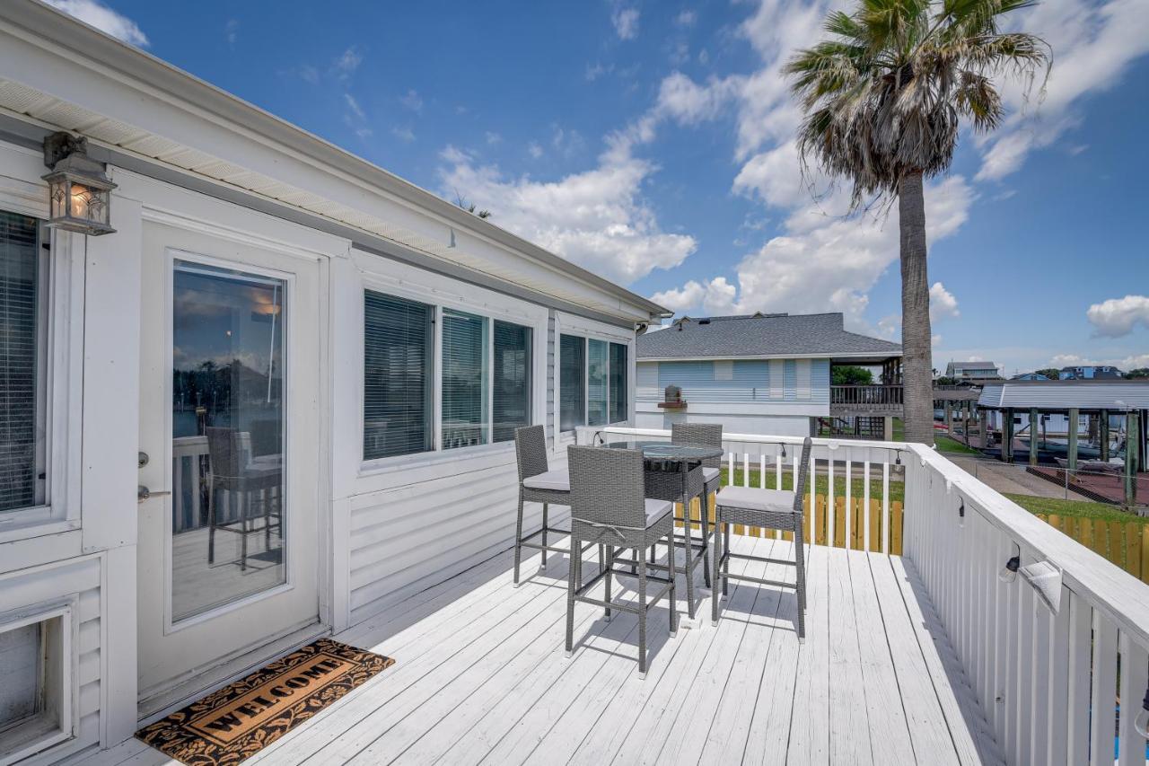 Waterfront Galveston Bay Retreat - 4 Mi To Beach! Экстерьер фото